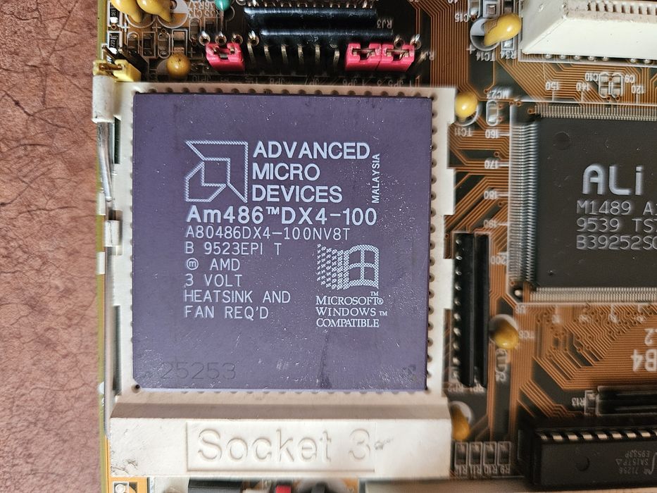 Kit retro sk3 AMD 486 DX4 100Mhz