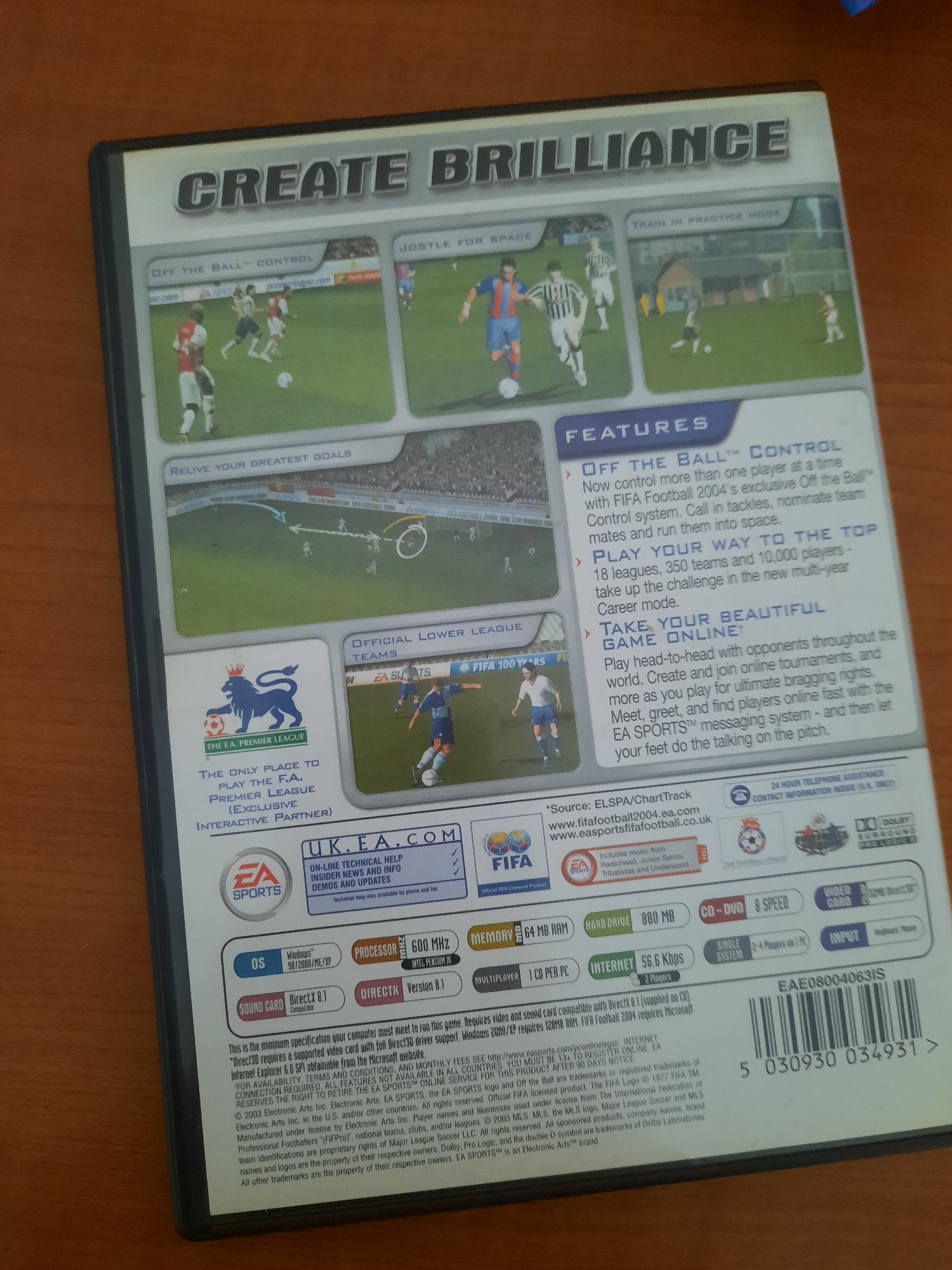 Fifa 2004 pentru pc