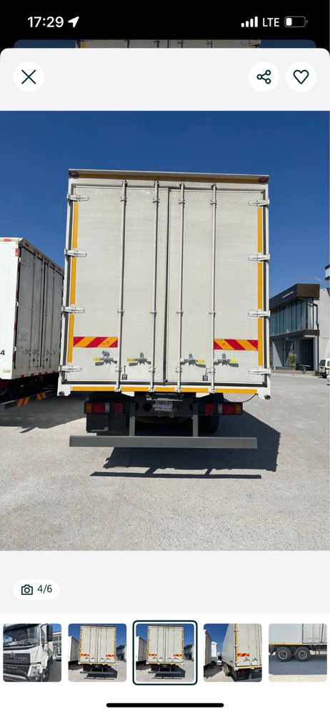 Howo V5 9 metrlik furgon