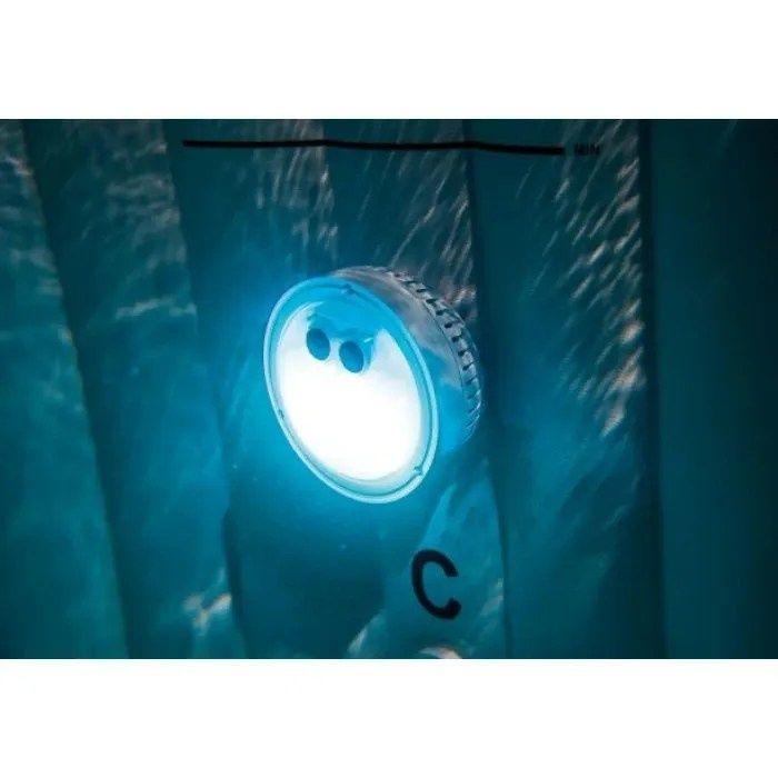 LED Лампа Intex, Многоцветна, диаметър 16.5 см, пластмаса, 5 цвята