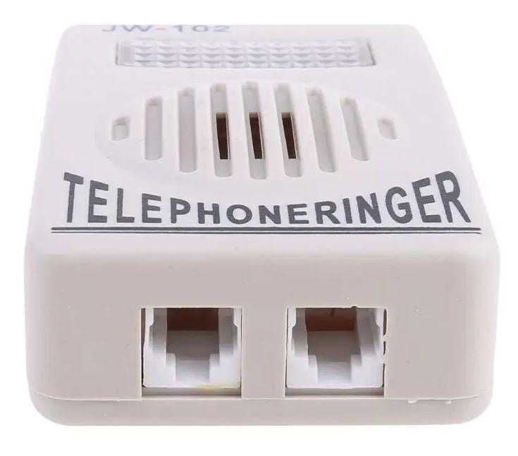 Стационарен Телефон Светлинно Звукова Алармена Система Глухота Звънец