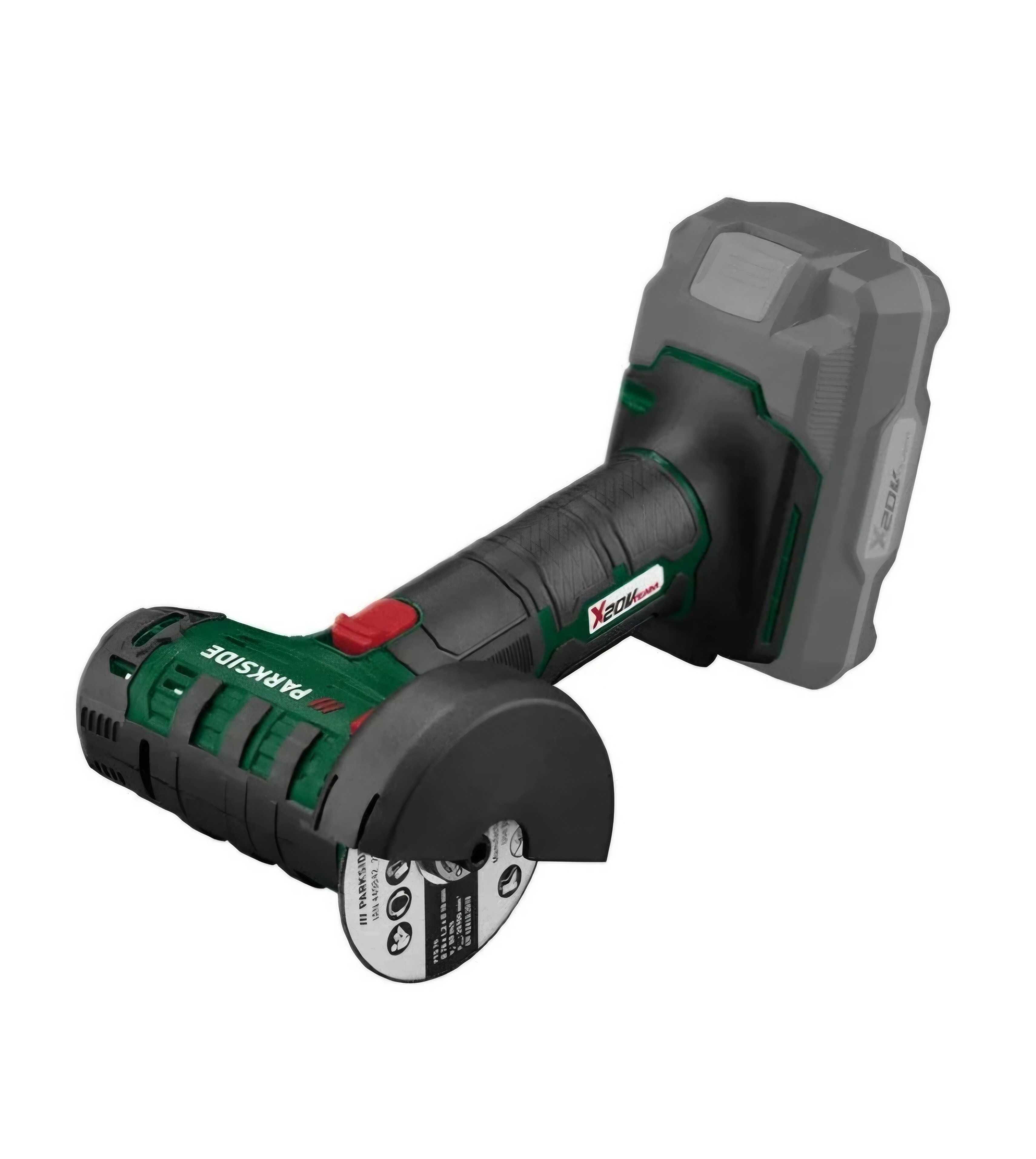 Mini polizar unghiular/ flex cu acumulator  si incarcator PARKSIDE