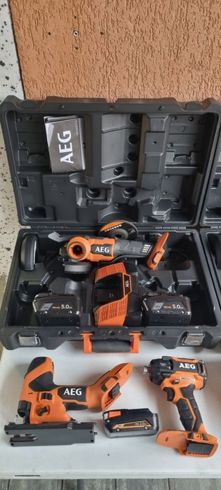 Set Scule AEG noi Brushless