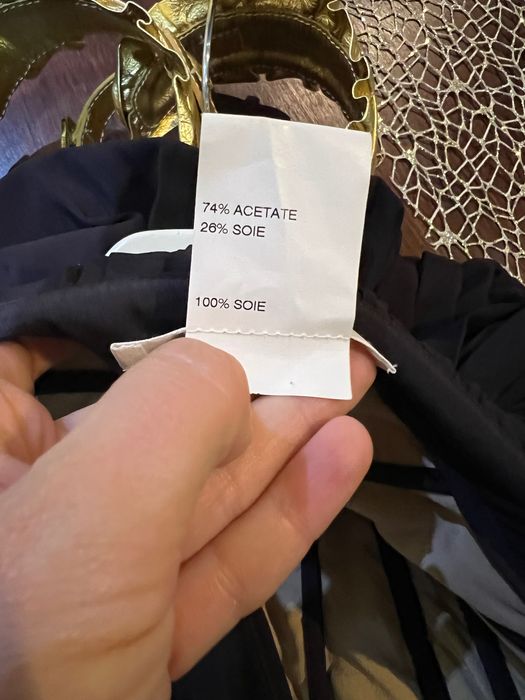 Chloe копринена рокля с колан