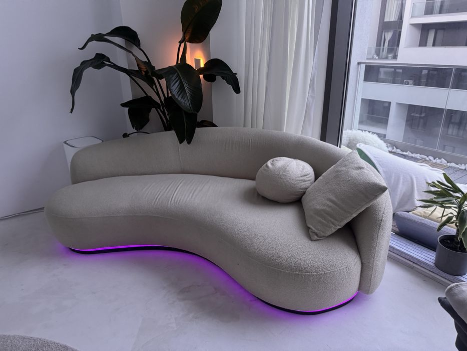 Canapea New Moon cu iluminat