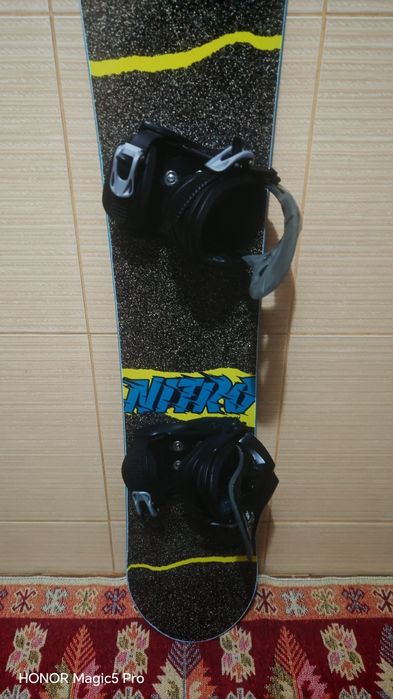 Placa snowboard 132 Nitro -Legaturi boots
