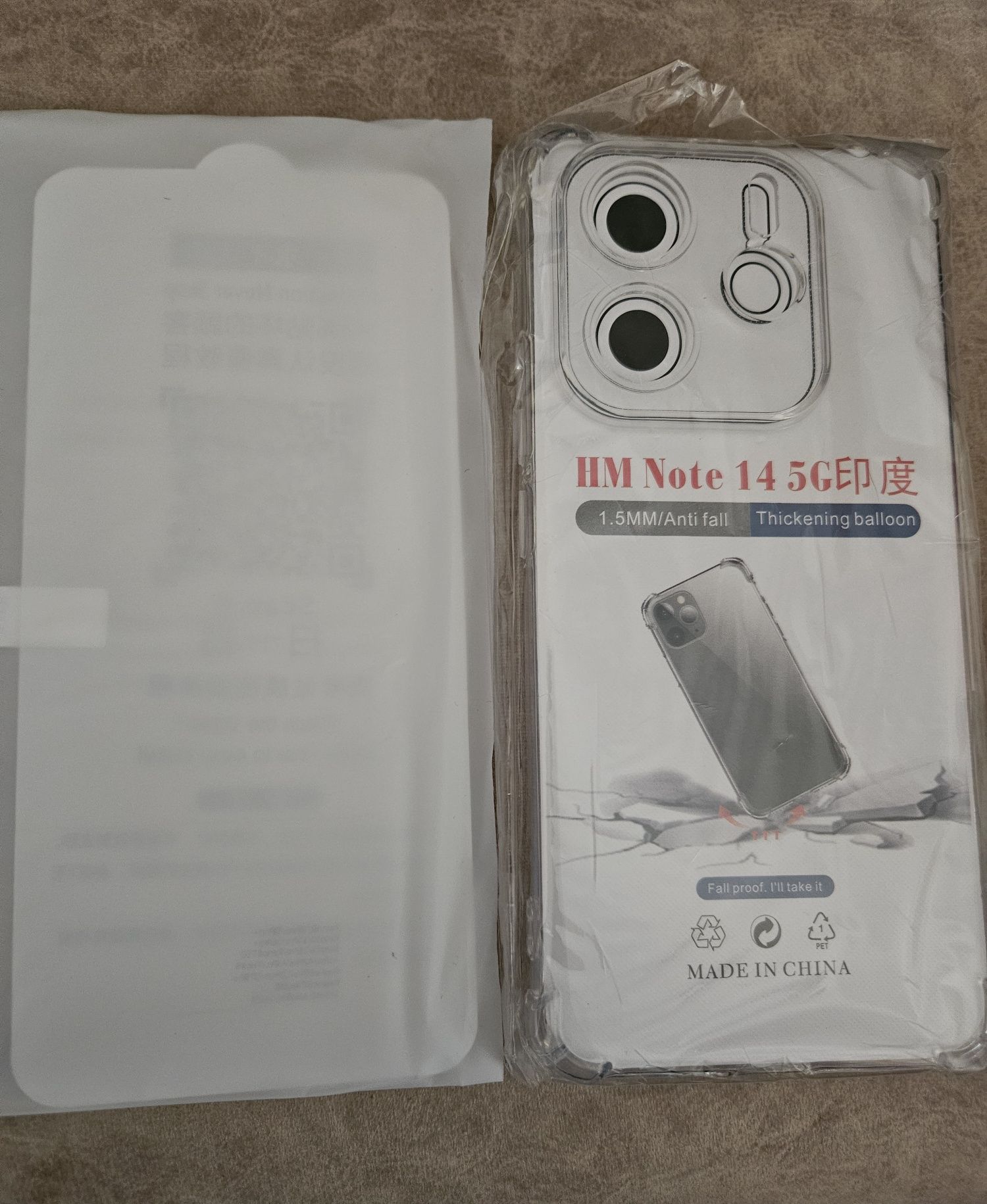 Кейс+протектор за Xiaomi Redmi Note 14 pro+