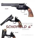 Revolver SCHOFIELD S&W METAL ANTICHIZAT airsoft 6 inch