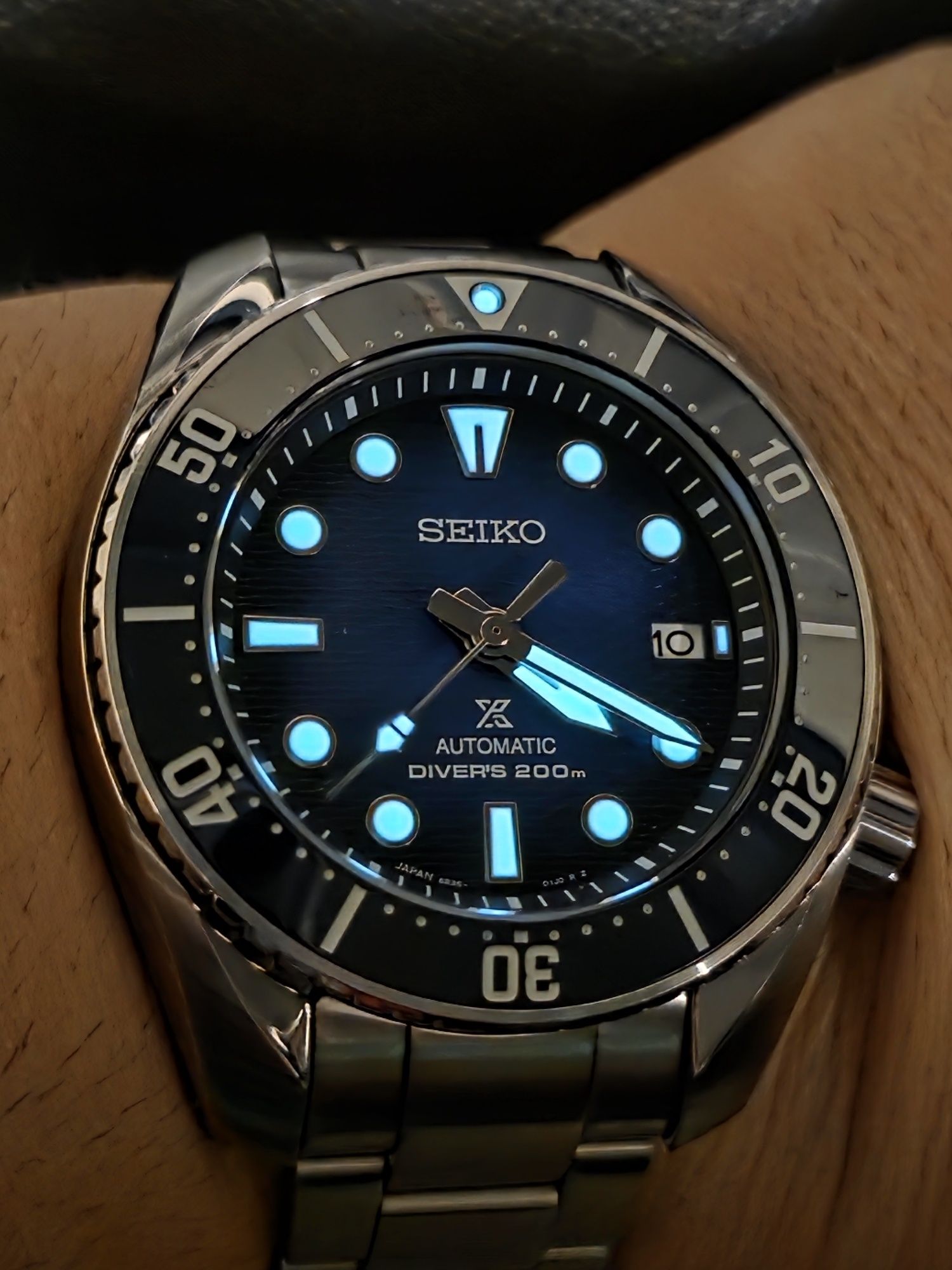Seiko Prospex King Sumo Diver's Automatic Blue Gradation SPB321J1