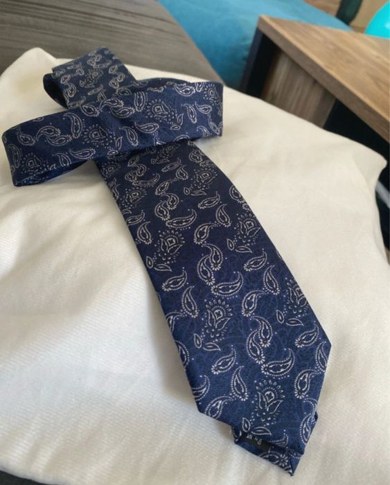 Cravata Ollygan noua cu eticheta albastra