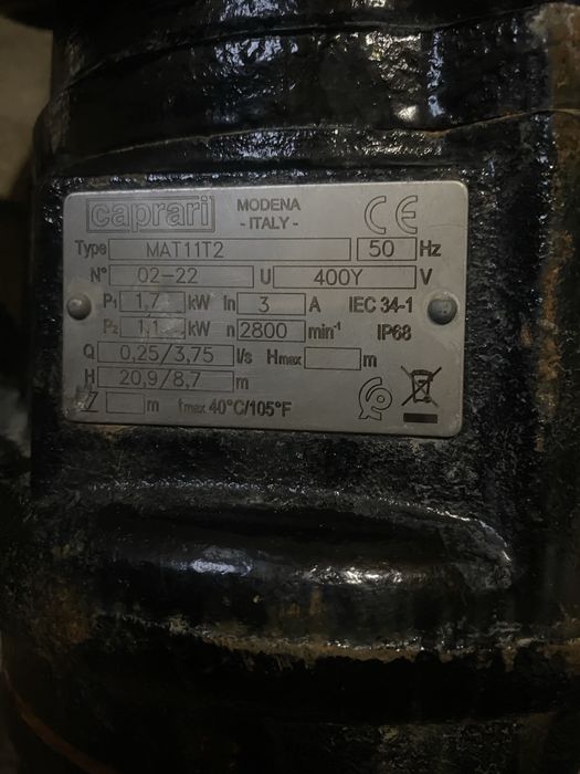 Pompa submersibila
