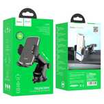 Suport auto telefon HOCO prindere pe bord parbriz braț reglabil NOU