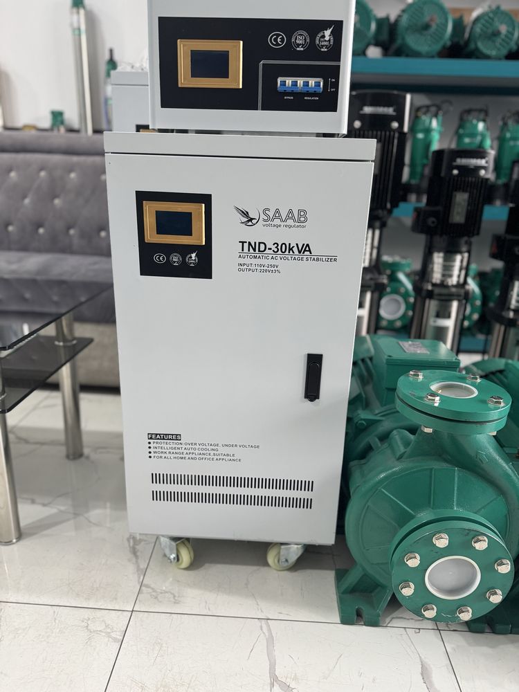 Стабилизатор стабилизатр stabilizator 30kVA 220V напряжения