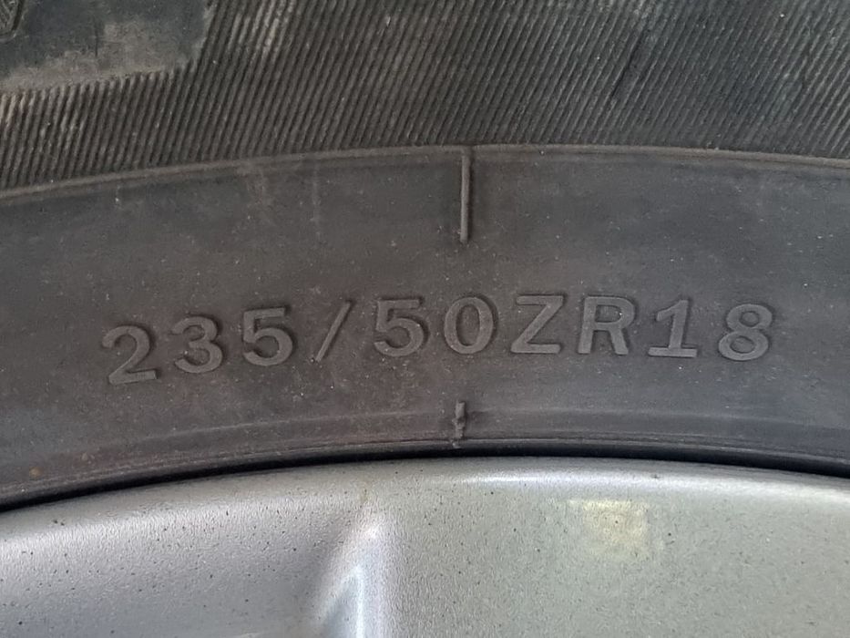 Jante aliaj BMW X3 E83 2003 - 2006 (1362) R18 Cu cauciucuri stare foarte bună 235/50R18 ...