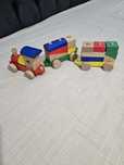 Дървени играчки монтесори