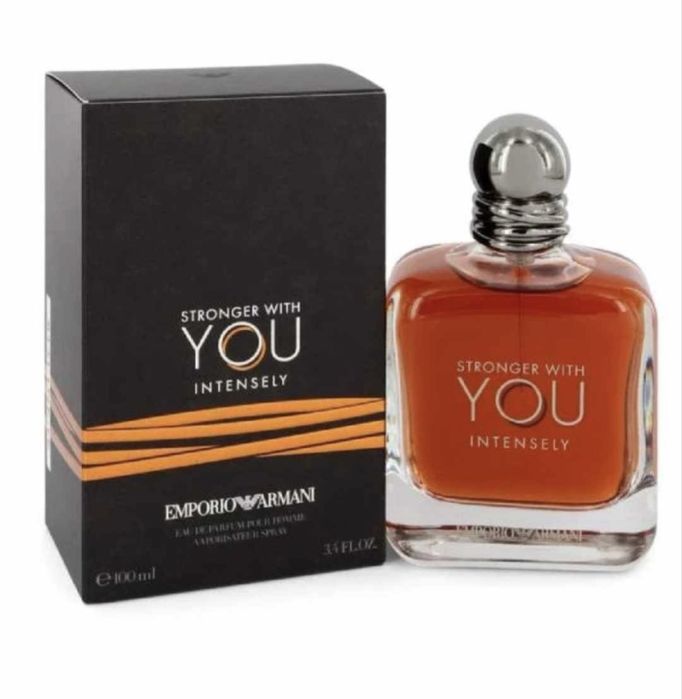 Emporio Armani Stronger With You Intensely - 100% ОРИГИНАЛЕН Чисто Нов