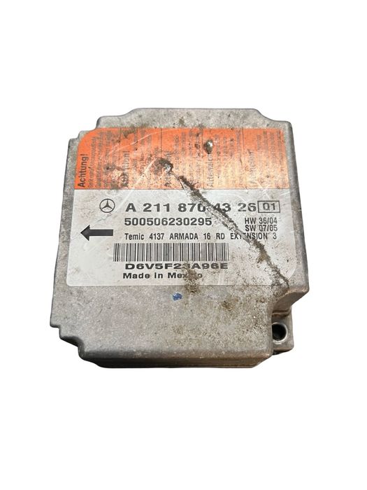 Modul/unitate de control airbaguri MERCEDES-BENZ E-CLASS W211 2002 - 2