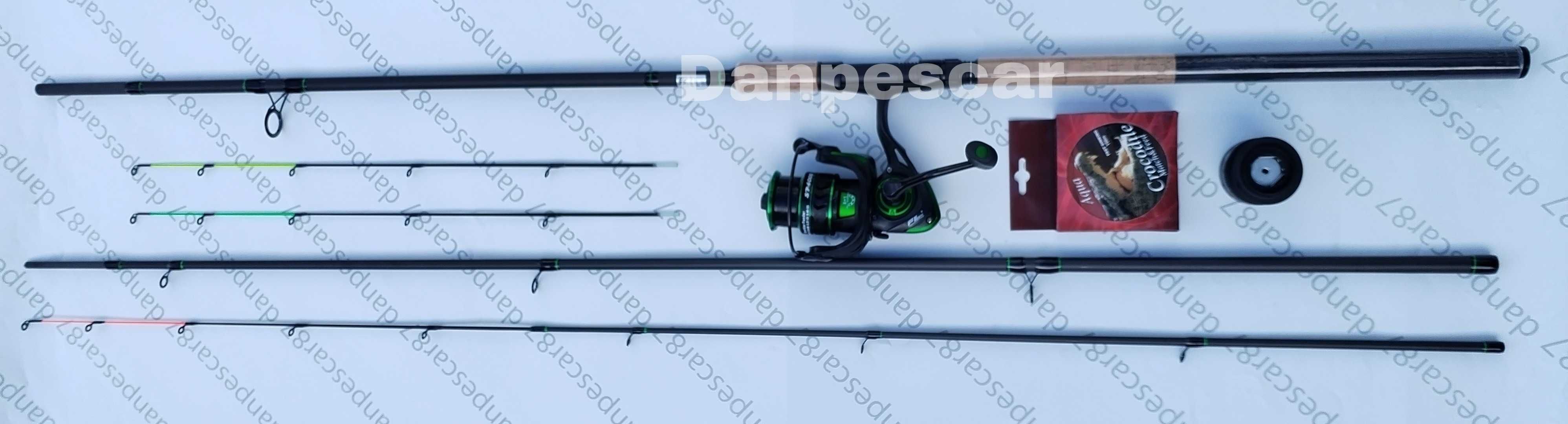 SET FEEDER Lanseta HARRIER 3,60m 150gr+Mulineta SPARKLER 4000+150m fir