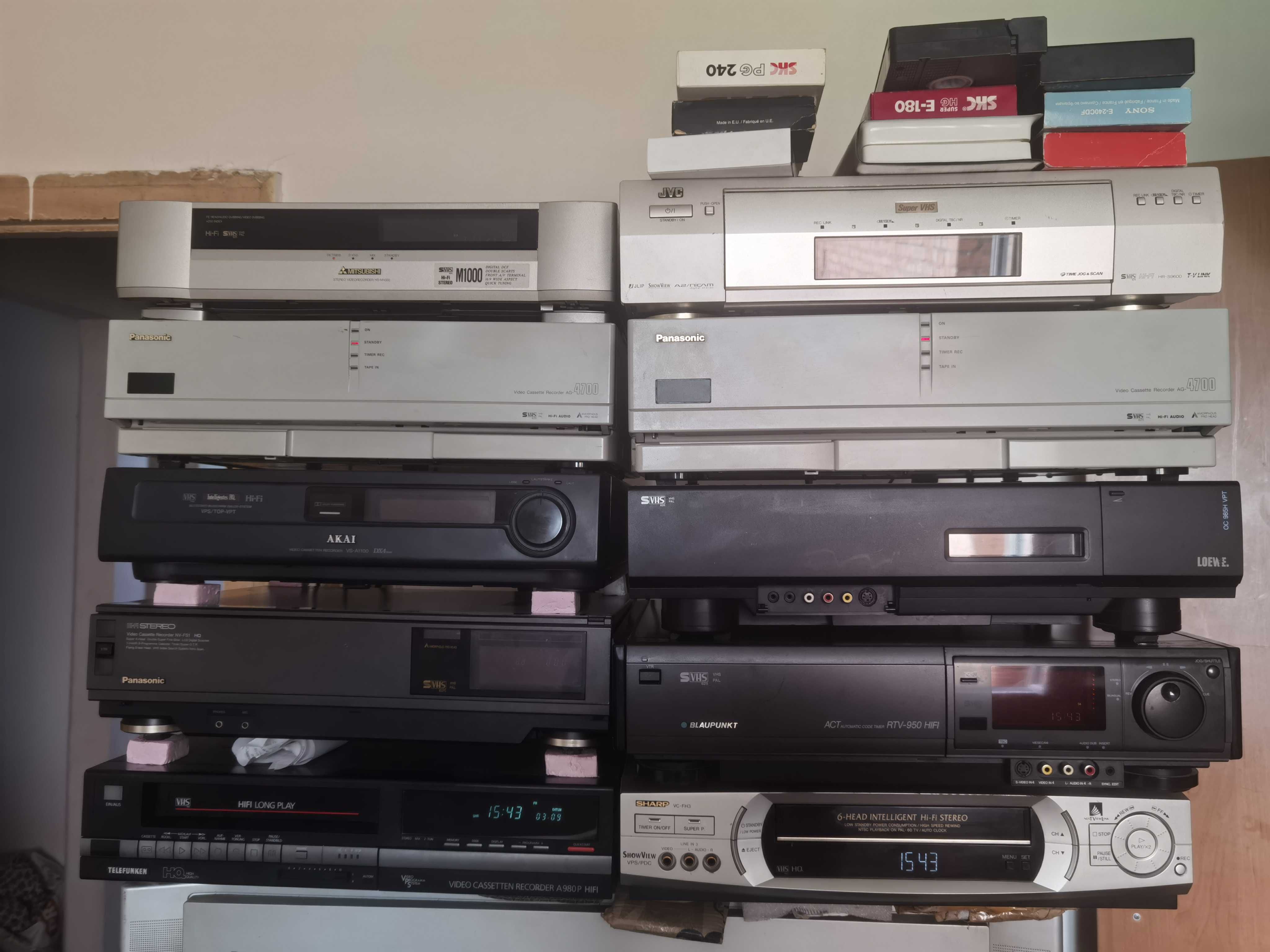 Video recorder s-vhs Mitsubishi hs-m1000