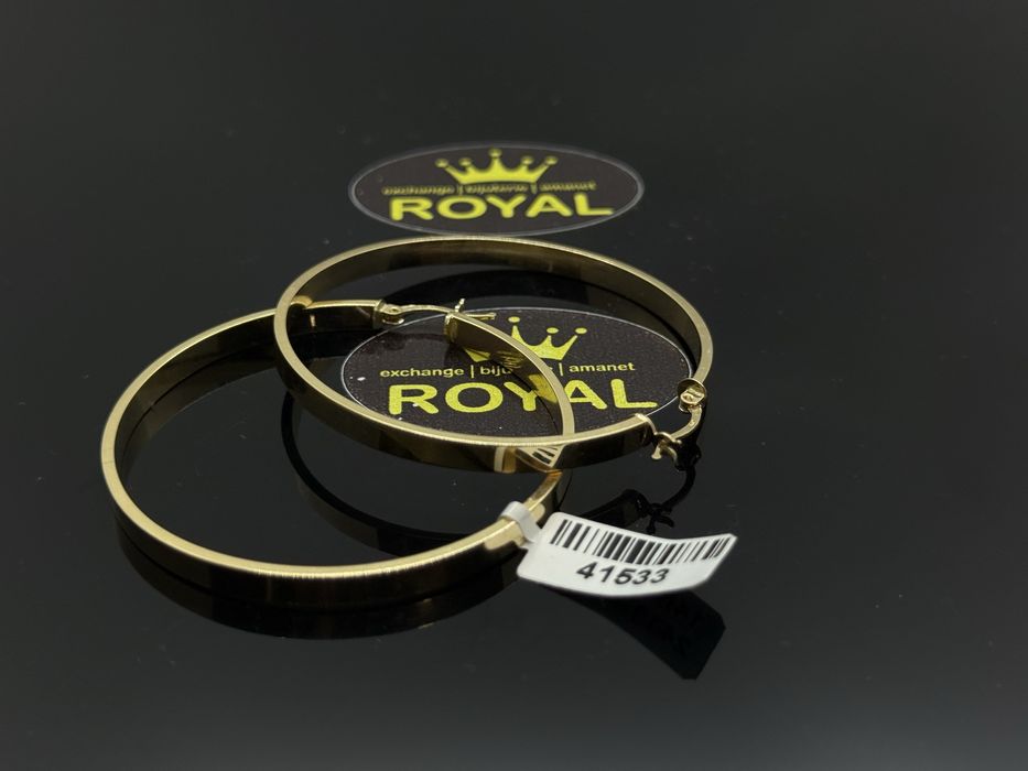Bijuteria Royal: Cercei aur 14k/6.20 gr