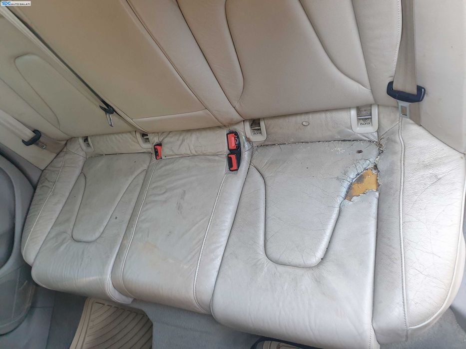 Interior Piele Crem cu Incalzire Scaune Fata Stanga Dreapta si Bancheta Spate Sezut Rupt cu Spatar Audi A4 B8 Berlina Sedan 2008 - 2015 [K4649] [K4650] [K4651]