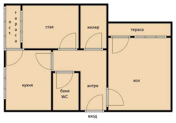 Продава се Двустаен апартамент в София, Люлин 8 - 67 кв.м за 1732 €/кв.м - Снимка #4