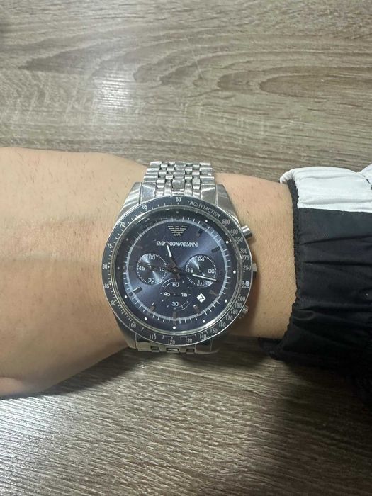 Продавам Мъжки Часовник Emporio Armani AR6072 Tazio Chronograph