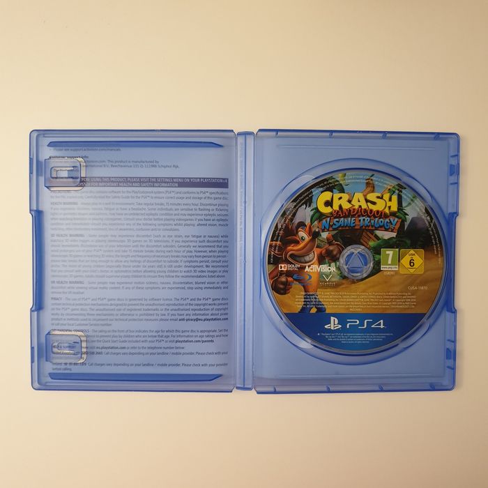 Crash Bandicoot N-Sane Trilogy PS4/Playstation 4