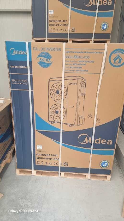 Колонен Midea MFGA-55FN1RD0/MOU55FN1RD0,3PH , 60000 охл