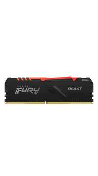Memorie RAM Kingston FURY Beast RGB, 32GB DDR4, 3600MHz CL18 in garant