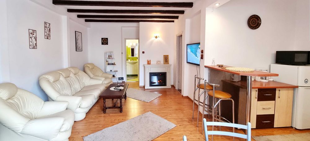 Apartament cu 3 camere in Busteni, in vila cu curte, Zamora