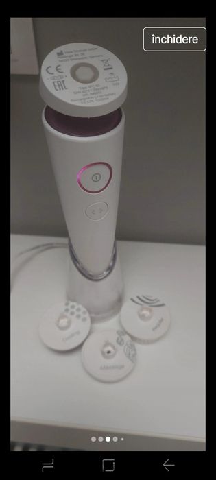 Perie electrica faciala rezistenta la apa