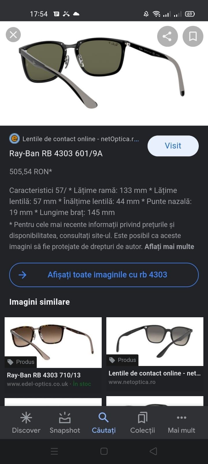 Ochelari de soare Ray Ban polarizati