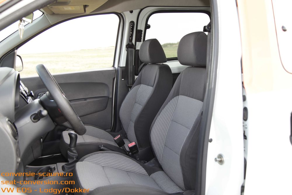 Sistem adaptare scaune de VW EOS pe Lodgy Dokker