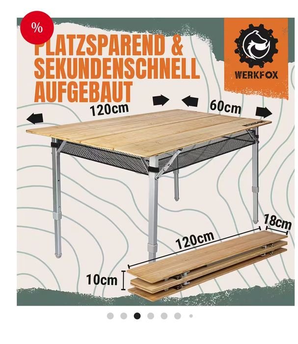 Къмпинг маса, рибарска маса различни модели