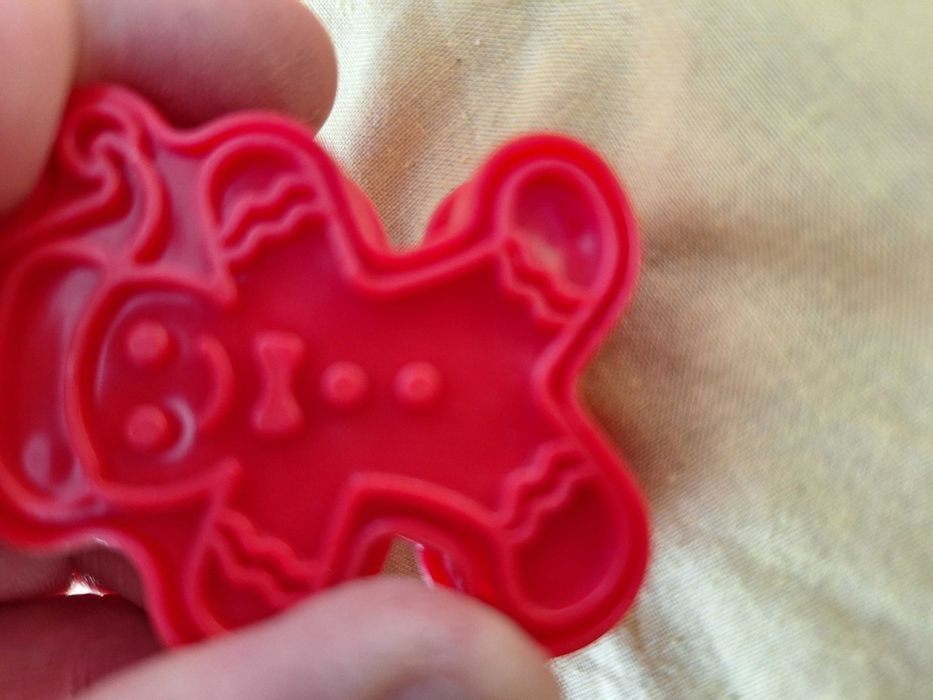 Set 8 forme pentru prajituri de Craciun, KkvoGmle, Silicon, Rosu