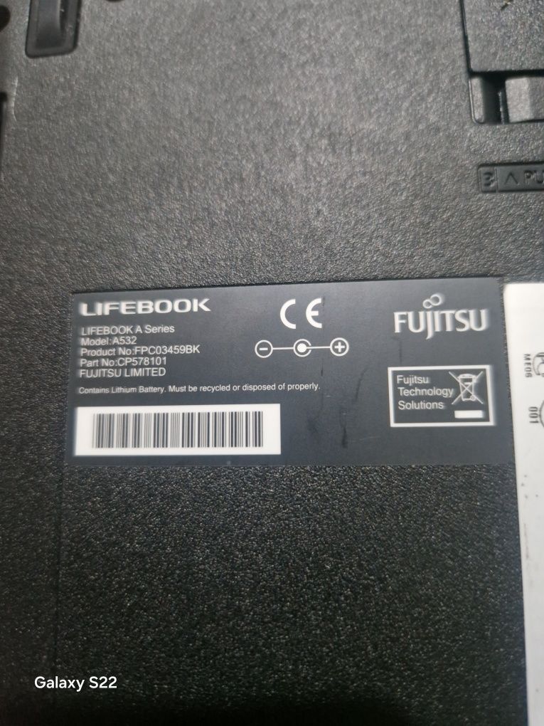 Fujitsu LifeBook A532