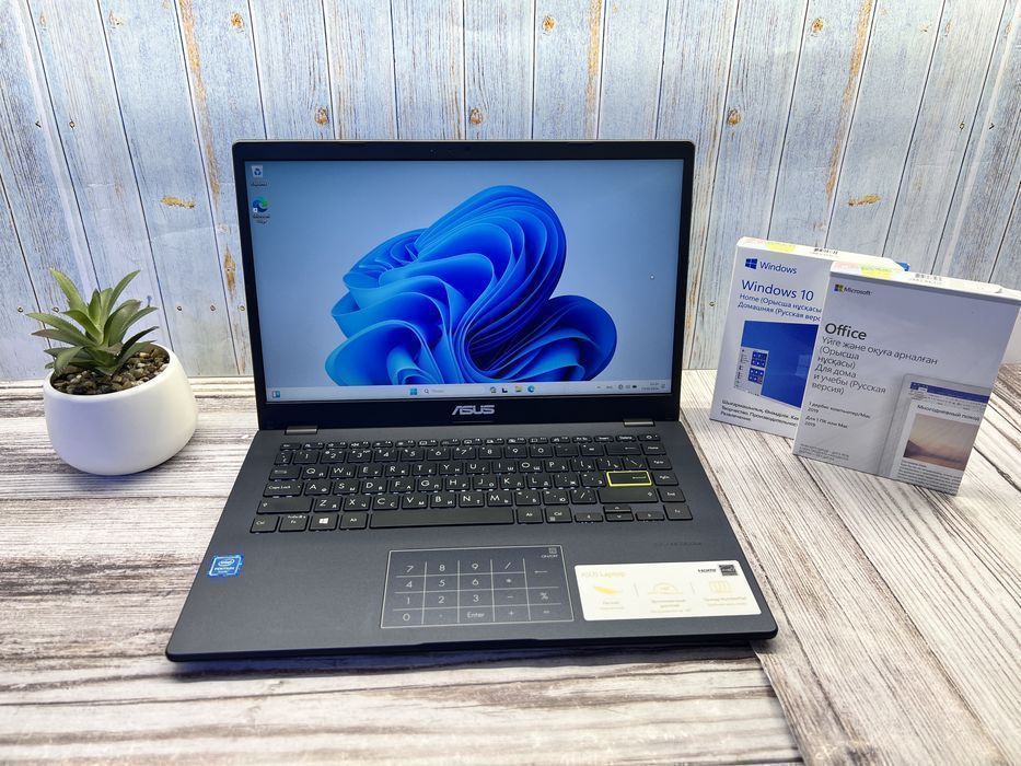 Ноутбук для работы ASUS E410 | Pentium Silver N5030 | 8GB | 256GB SSD