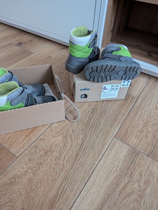 Cizme copii de piele