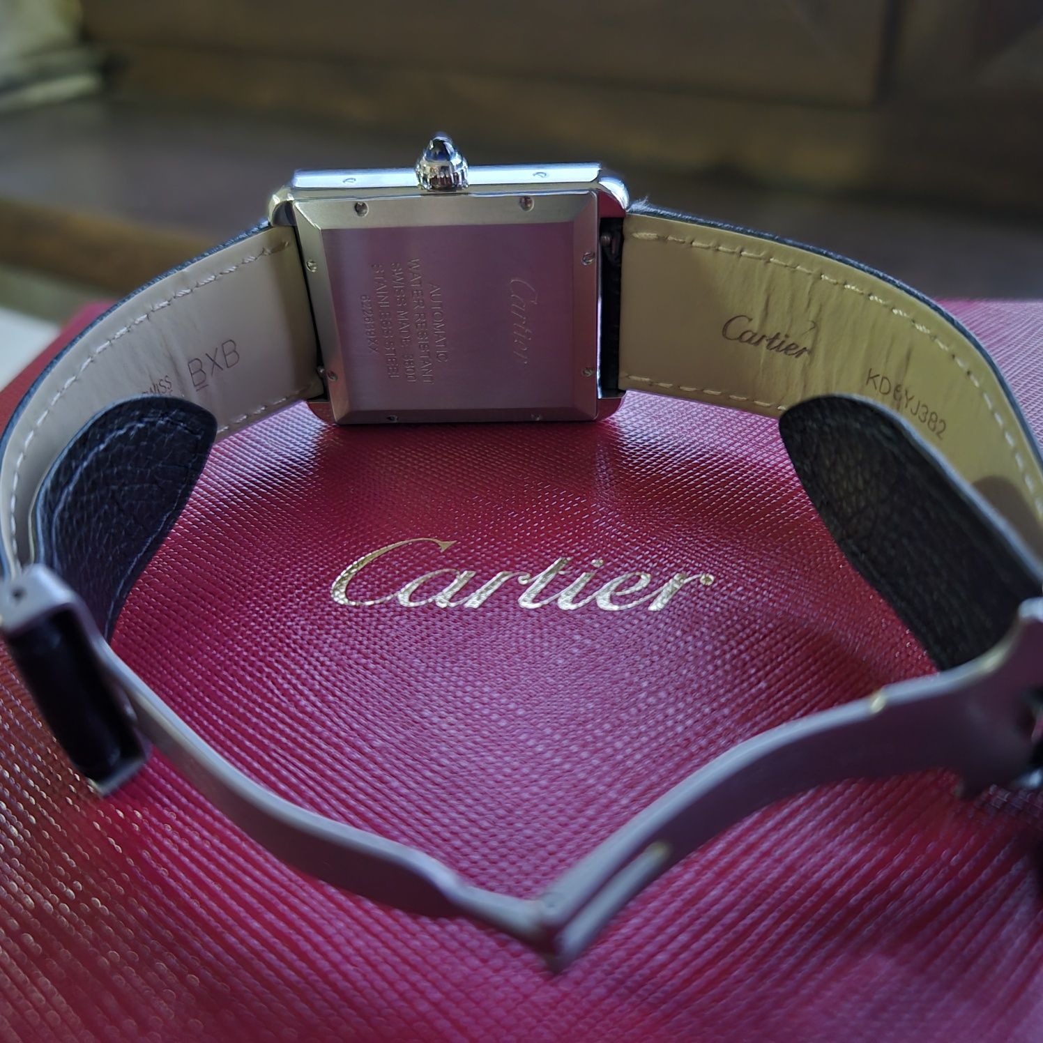 Идеальный подарок!!! Cartier TANK  Must XL automat