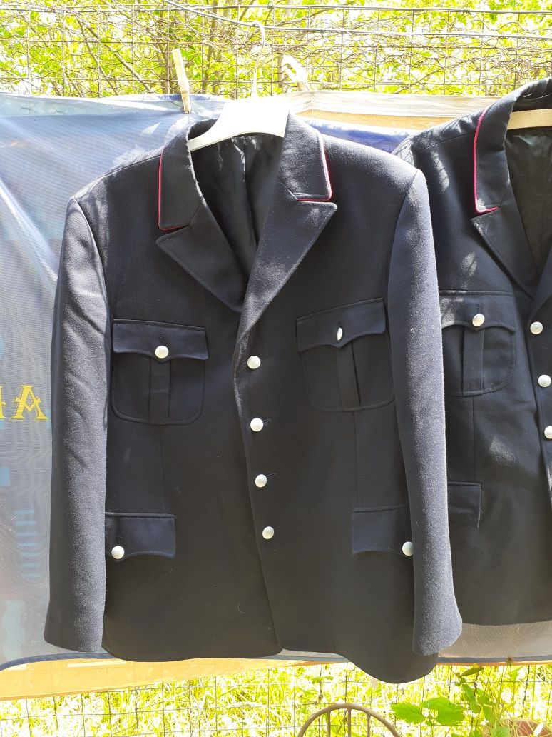 Tunica militară, veston pompieri,vintage/Germania/S,M,L