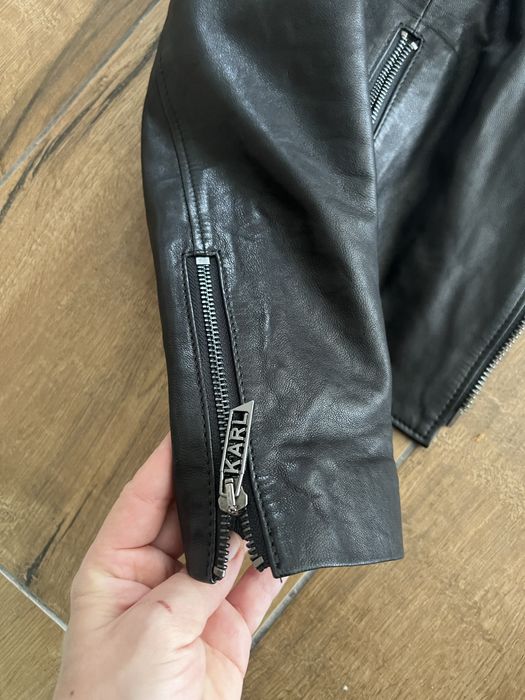 Кожено яке Karl Lagerfeld