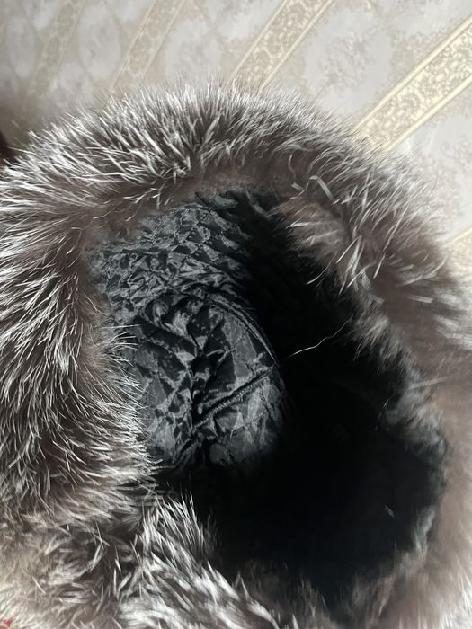 Продам шапку чернобурку