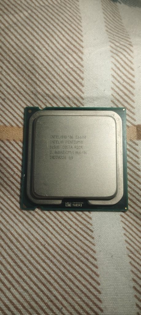 Процессор intel pentium E6600