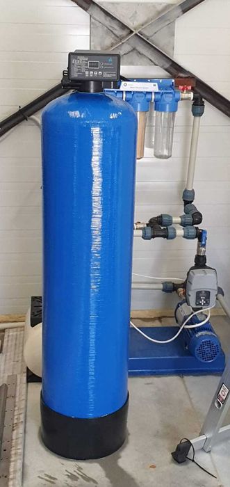 Омекотителна система BD90 Bluefilters/контролна глава/съд за сол