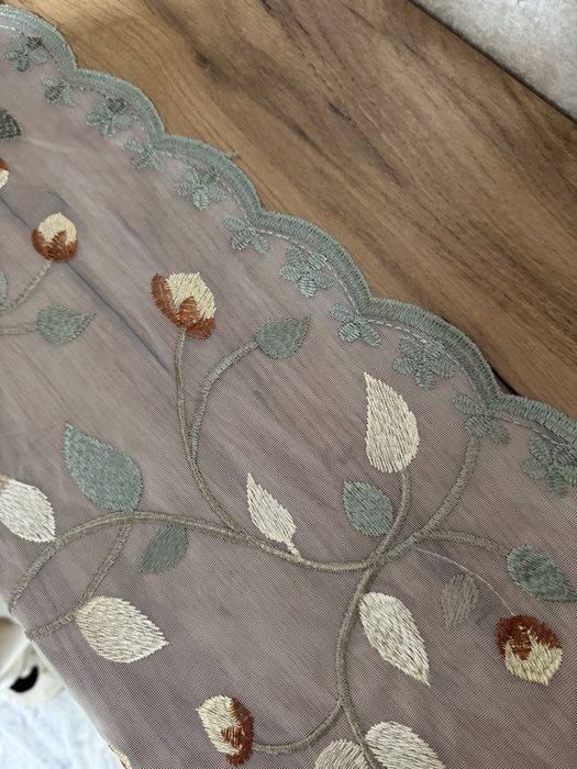 Продается красивый тюль с полотнами