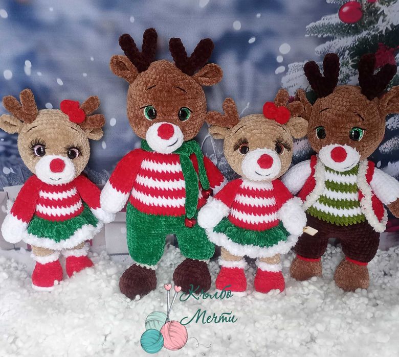 Ръчно плетени коледни подаръци