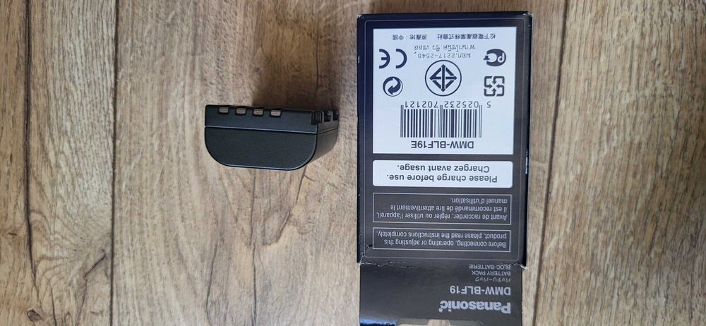 Baterie originala Panasonic DMW-BLF19e, in perfecta stare