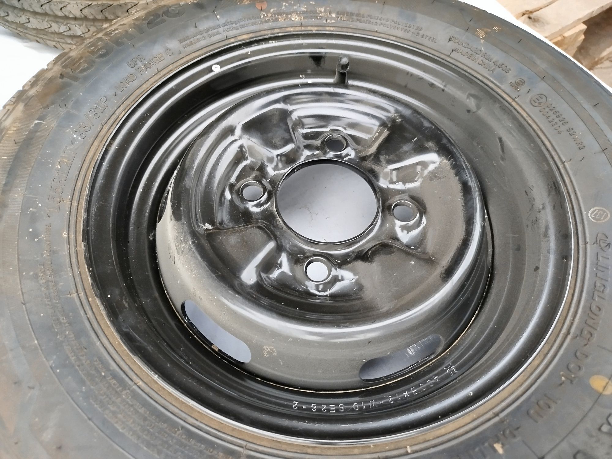 Damas diska balon R12 zapaskasi 2 ta bor yengi kraskasi ochmagan