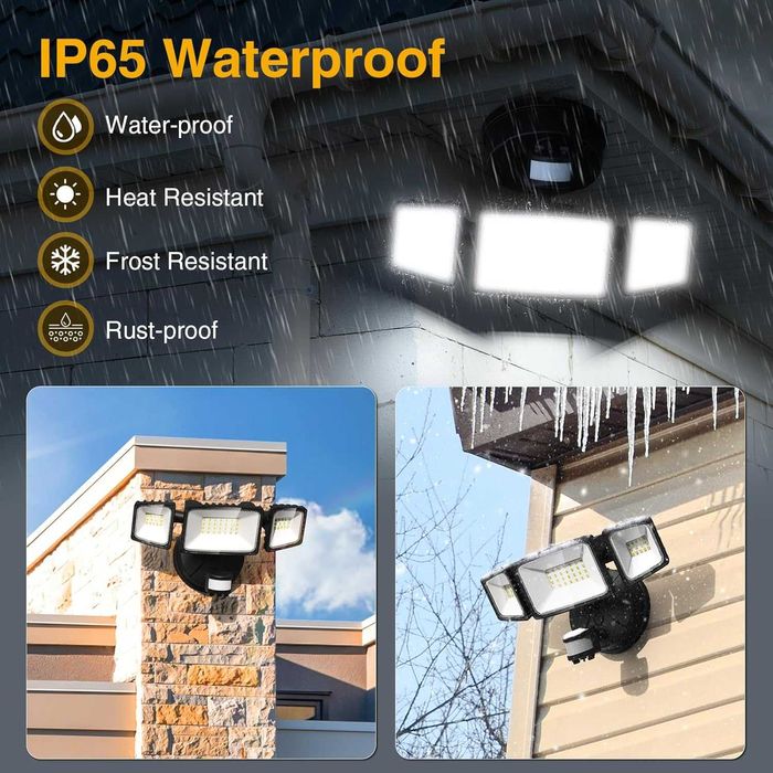 LED прожектори за къща/двор/градина (соларни и на 230V)